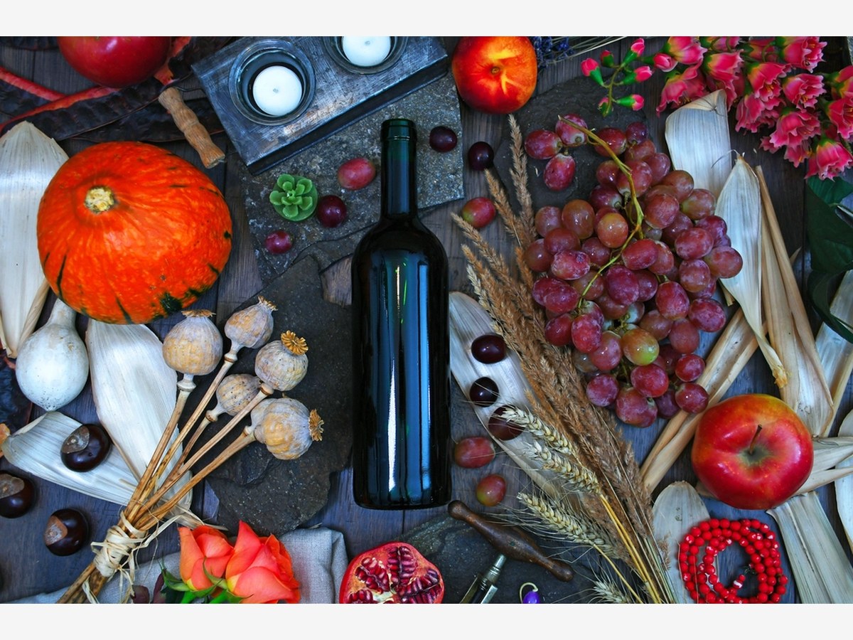 Flasche Rotwein