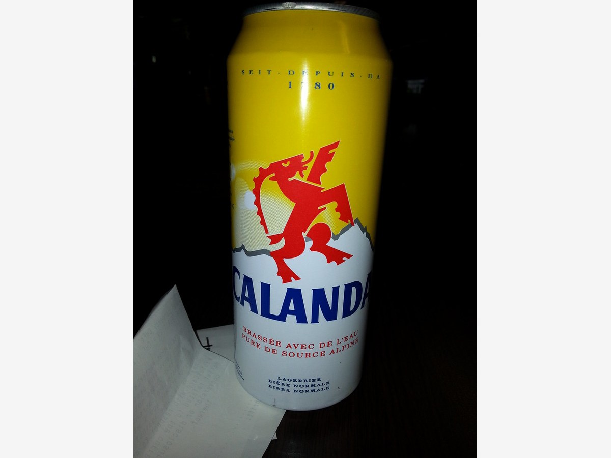 Calanda Flasche